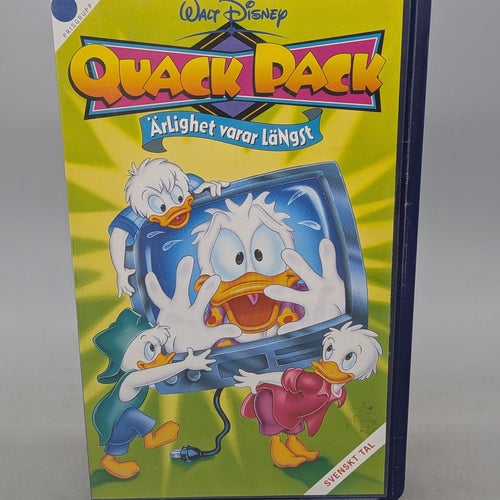 Disney Quack Pack - Ärlighet varar längst - Svenskt tal - VHS