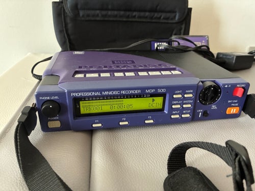 HHB Portadisc MDP 500 Professionell Minidisc-inspelare