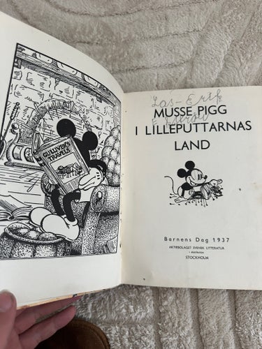 Musse Pigg i Lilleputtarnas Land av Walt Disney, 1937