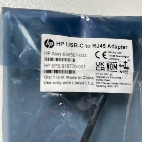 HP USB-C till RJ45 Adapter