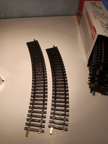 Fleischmann HO Modell Spår 20+20st