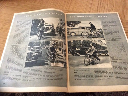 Motor Nr 27 1952 mopeder,Alves ,Vad kostar beg bil,Speedway