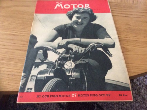 Motor Nr 27 1952 mopeder,Alves ,Vad kostar beg bil,Speedway
