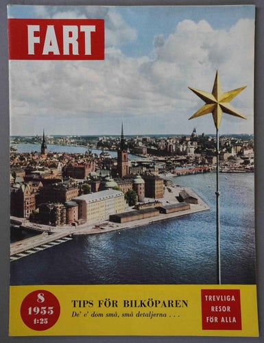 FART 1955/8 Test MV Agusta 175 Turism. Akvedukten i Håverud