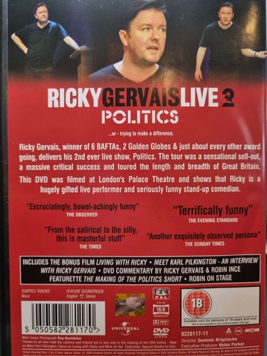 Ricky Gervais Live 2 - Politics
