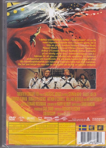 DVD / Den Fantastiska Resan / Raquel Welch, Donald Pleasence / Ny & Inplastad