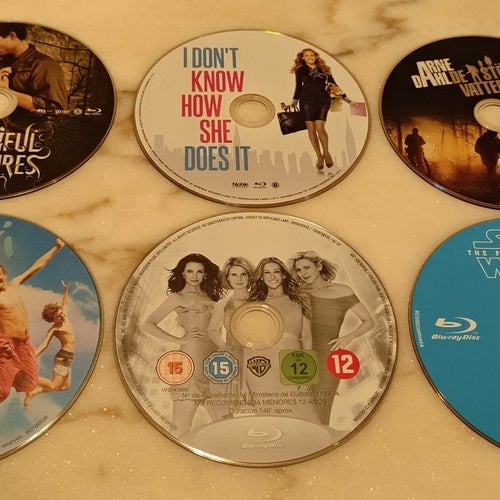 Sex filmer m. bland andra Sex and the City och Star Wars på Blu-ray
