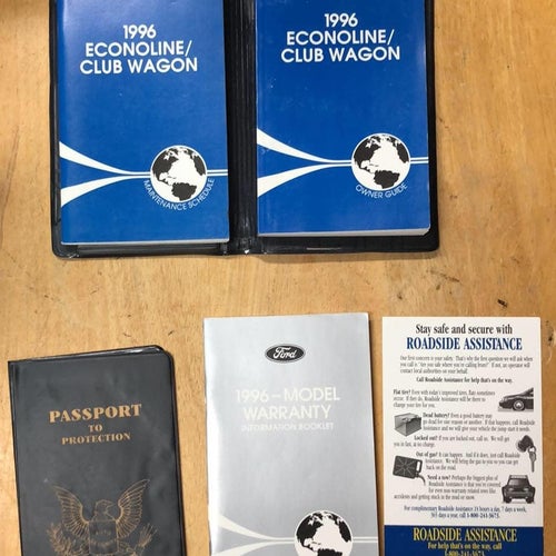 1996 Ford Econoline/Club Wagon Owner Guide