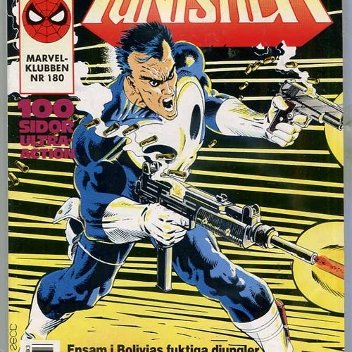 Marvel klubben 180: The Punisher Knarkmaffian 100 sidor