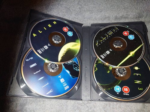 Alien 1+2+3+4 (4-disc Box)