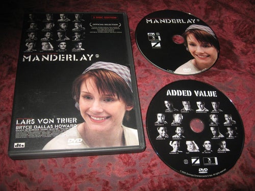 MANDERLAY (BRYCE VON TRIER,WILLEM DAFOE,DANNY GLOVER,LAUREN BACALL) 2-DISC DVD