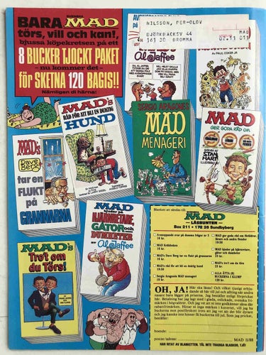 MAD - 1988:11 VF