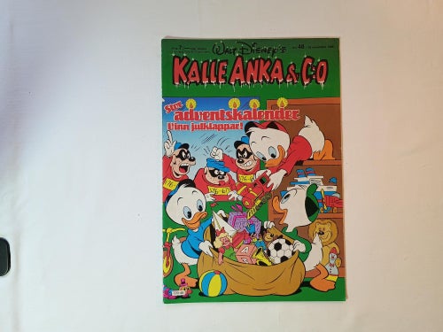 Kalle Anka & co - 1985 nr 48 - Bilaga: ADVENTSKALENDER