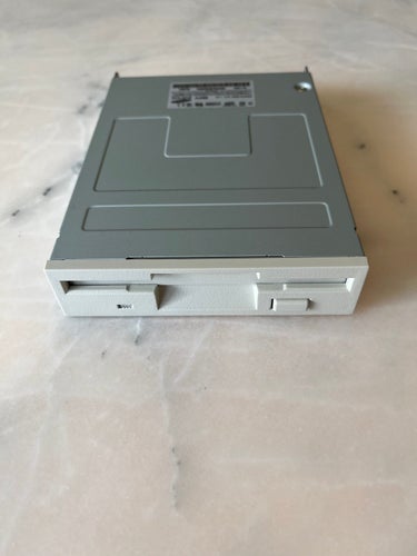 Samsung SFD-321B Vit Diskettstation/Floppy 1.44MB