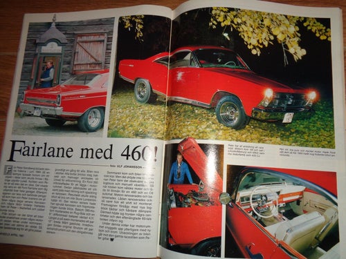 Wheels nr4 1987 Cadillac Brougham, Fairlane, Svensk dragracing