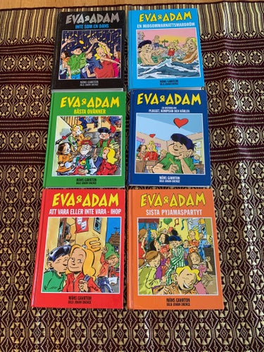 6 böcker i serien Eva & Adam