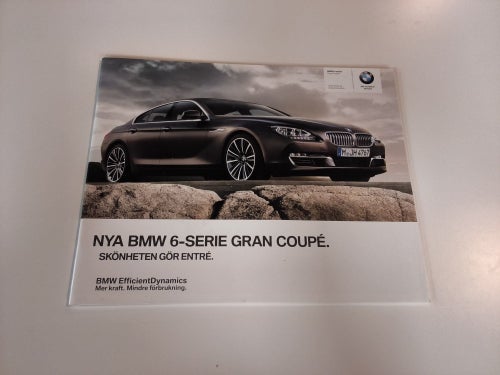 Broschyr BMW 6-serie Gran Coupé