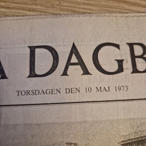 Svenska Dagbladet 10 maj 1973
