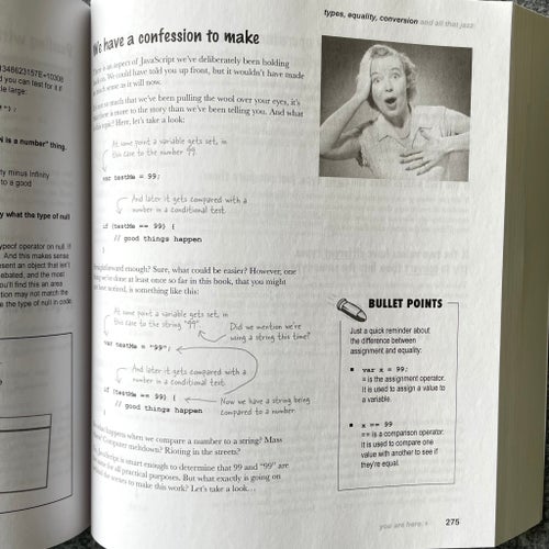 Head First JavaScript Programming O’Reilly Bok Programmering 660 sidor