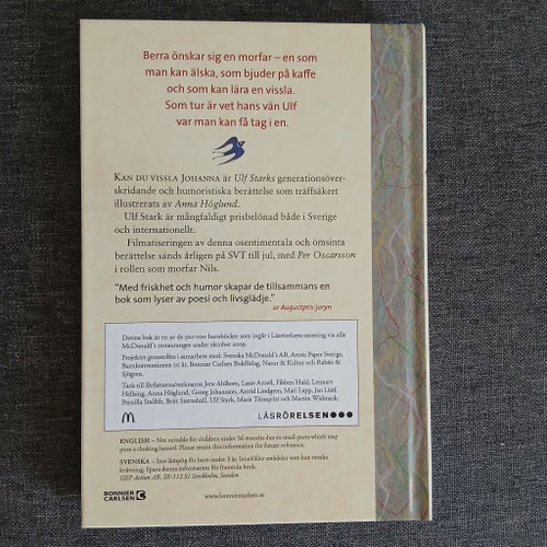 Kan du vissla Johanna av Ulf Stark, 2002