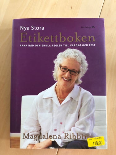 Nya Stora Etikettboken av Magdalena Ribbing, 2008