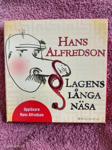 Hans Alfredson - Lagens långa näsa (Ljudbok CD)