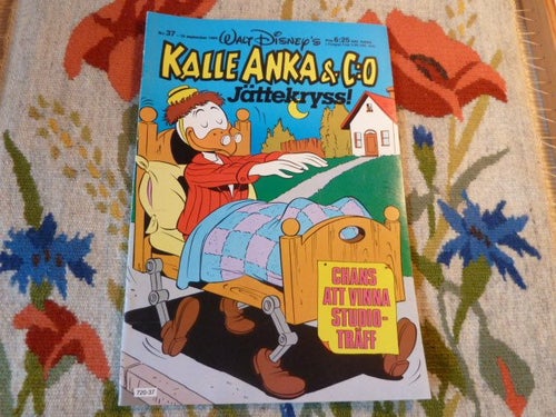KALLE ANKA & C:O NR37, 1984,