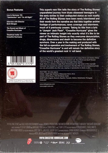 ROLLING STONES - CROSSFIRE HURRICANE - BLU-RAY