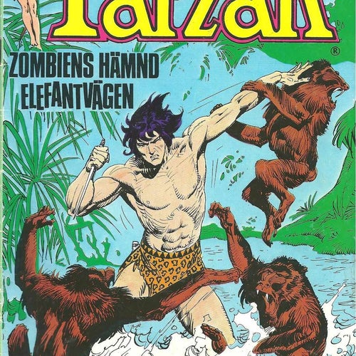 Tarzan Nr. 18 1981 - Baksida Ilie Nastase - Super stars