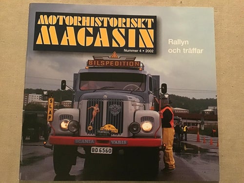 MOTORHISTORISKT MAGASIN NR 4 2002 AUSTIN A40,CITROËN 2CV,POWER BIG MEET VÄSTERÅS