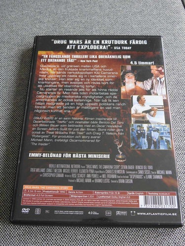 Drug Wars DVD Benicio Del Toro, Steven Bauer The Camarena Story 1990
