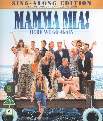 Mamma Mia Here We Go Again Sing-Along Edition 2018 Blu-ray
