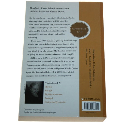 Doris Lessing - Martha & Bra gift. Våldets barn I & II