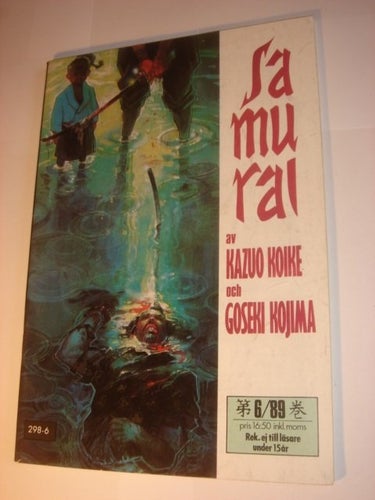 SAMURAI (svensk) NY OLÄST Nr 6 1989