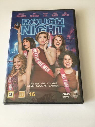 Rough night (Scarlett Johansson, 2017) DVD inplastad