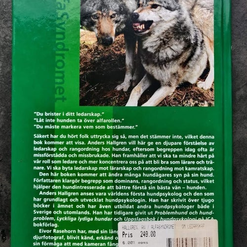 Alfasyndromet : om ledarskap och rangordning hos hundar Bok Hund