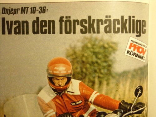 mc Dnjerp MT 10-36 En provkörning från 1982
