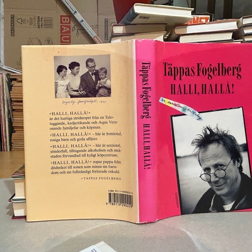 Halli, hallå! av Täppas Fogelberg. Bok. Very good plus