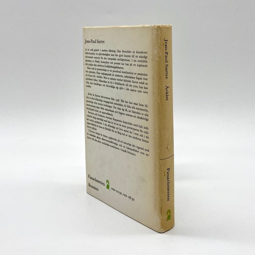 Äcklet av Jean-Paul Sartre