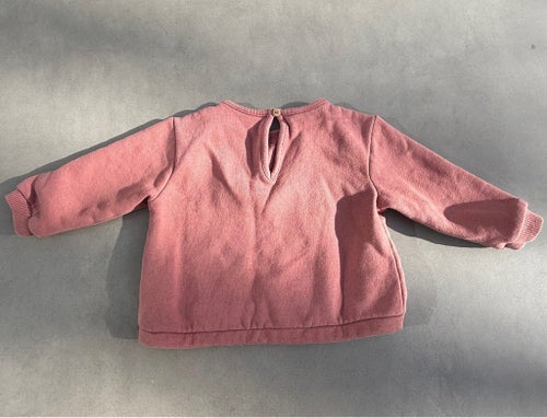 Zara Baby Girl sweatshirt – strl 74 (6–9 mån)