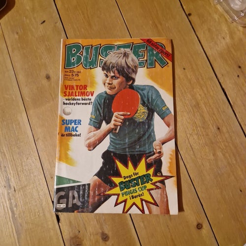 Buster Nr 23, 1982 Pingis