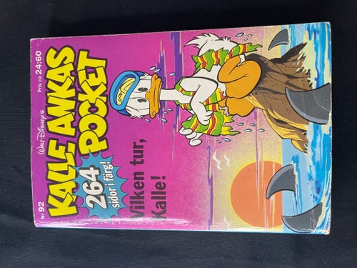 Kalle Ankas Pocket Nr 92: Vilken tur, Kalle! Seriepocket