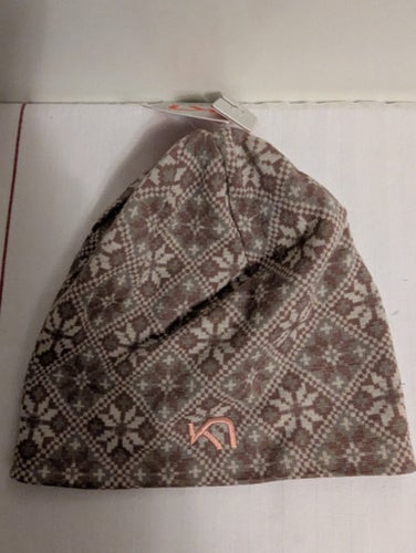 Ny Kari Traa Rose beanie Taupe mössa i one size storlek 100 % ull