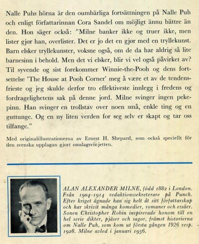 A.A. Milne: Nalle Puhs hörna (1965)