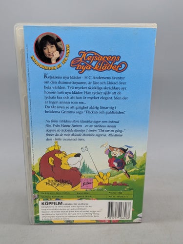 Det var en gång - Kejsarens Nya Kläder - H.C. Andersens - Svenskt tal - VHS