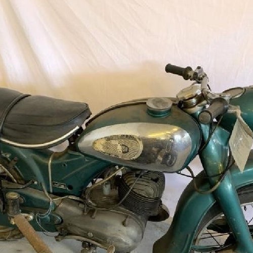 Veteran motorcykel NSU Lux årsmodell 1956