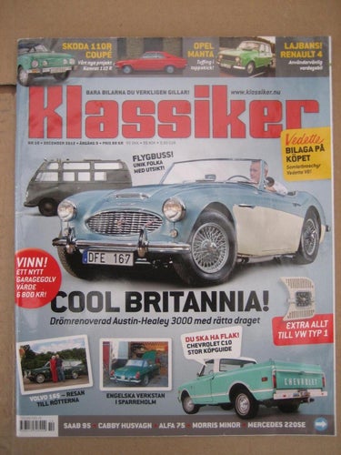 Klassiker - Bilar & Motorcyklar 1945-1989 Nr:10-2012