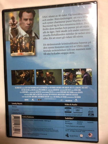 DVD Lonely Hearts Killers INPLASTAD