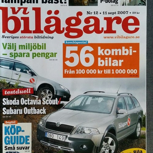 Vi bilägare nr 12 2007: Can-Am Spyder, Hobby Toskana + My Little SMC husbil