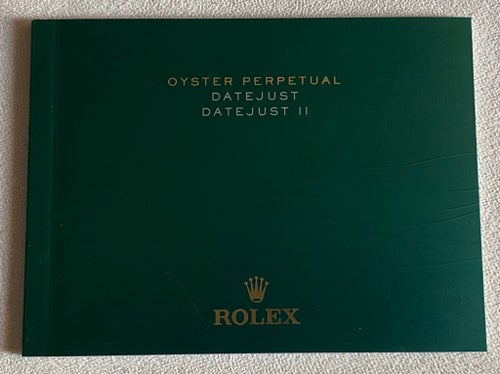 Rolex Datejust Datejsut II -11/2013-